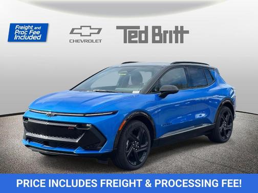 Blue 2026 Chevrolet Equinox EV RS