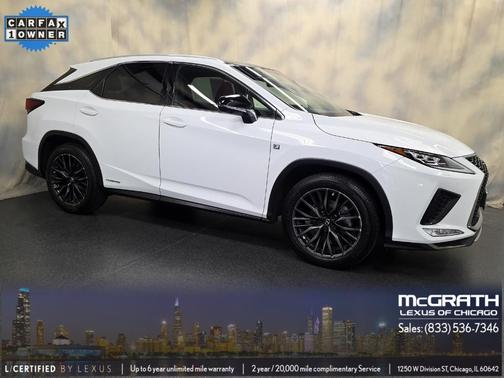 2022 Lexus RX 450h F SPORT Handling