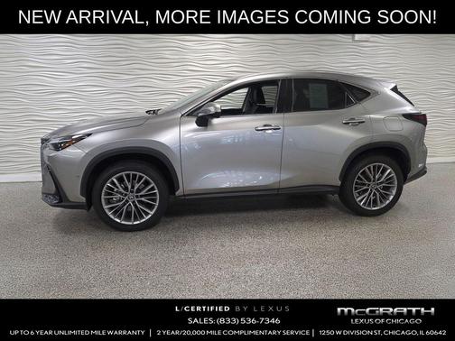 Atomic Silver 2025 Lexus NX 350h Luxury