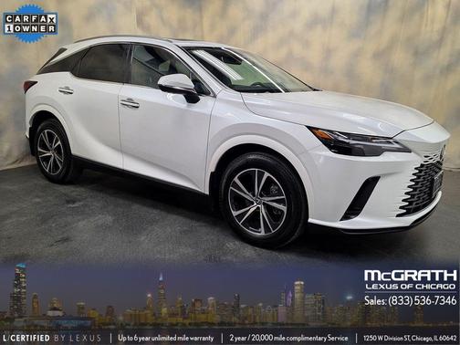 Eminent White Pearl 2025 Lexus RX 350 Premium