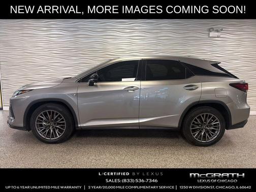 Atomic Silver 2022 Lexus RX 350 F SPORT Handling