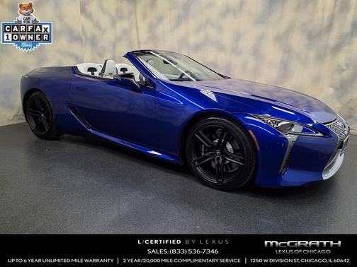 Ultrasonic Blue Mica 2.0 2024 Lexus LC 500 Base
