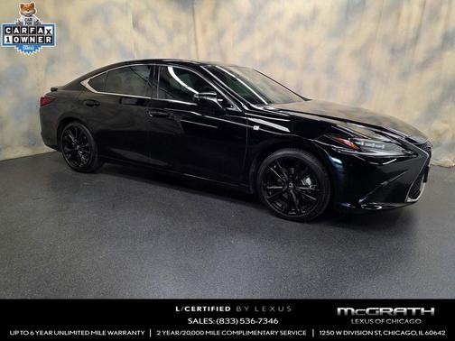 Obsidian 2025 Lexus ES 350 F Sport