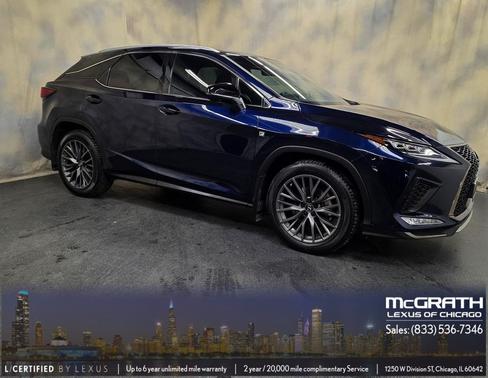2022 Lexus RX 350 F SPORT Handling