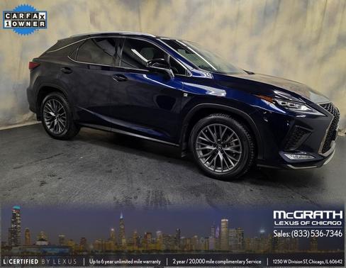 2022 Lexus RX 350 F SPORT Handling