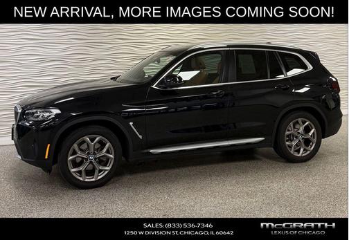 Black Sapphire Metallic 2022 BMW X3 xDrive30i