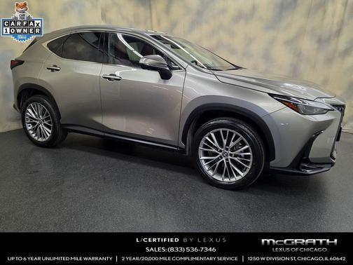 Atomic Silver 2025 Lexus NX 350h Premium
