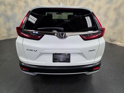Platinum White Pearl 2021 Honda CR-V AWD EX-L