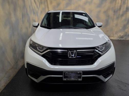Platinum White Pearl 2021 Honda CR-V AWD EX-L