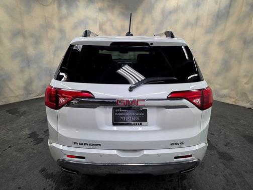 White Frost Tricoat 2018 GMC Acadia Denali