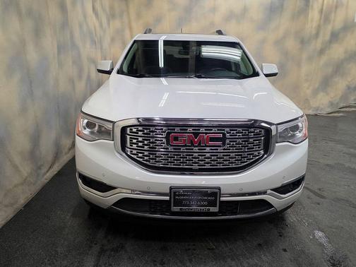 White Frost Tricoat 2018 GMC Acadia Denali