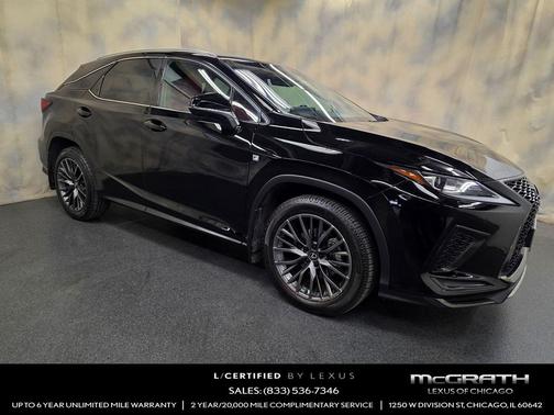 Obsidian 2021 Lexus RX 350 F SPORT Appearance