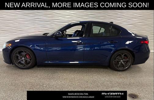 Montecarlo Blue Metallic 2018 Alfa Romeo Giulia Ti Sport