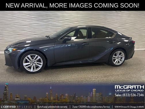 Cloudburst Gray 2022 Lexus IS 300 Base