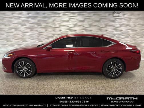 Matador Red Mica 2024 Lexus ES 250 Base