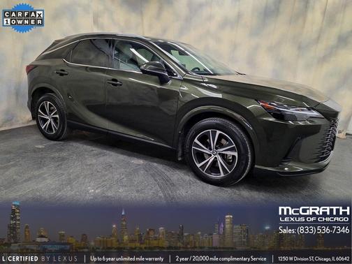 Nori Green Pearl 2024 Lexus RX 350 Premium