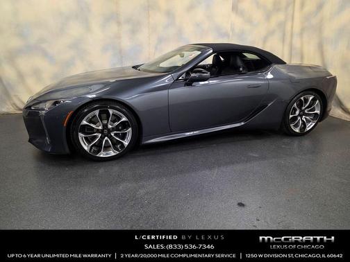 Cloudburst Gray 2023 Lexus LC 500 Base
