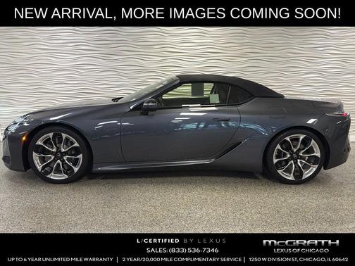 Cloudburst Gray 2023 Lexus LC 500 Base