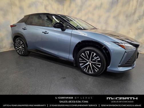 Ether/Black 2023 Lexus RZ 450e Premium
