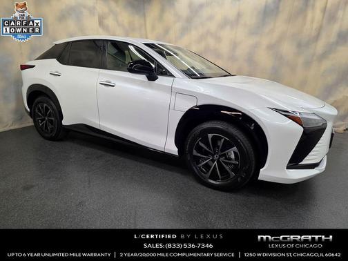 Oxygen White 2026 Lexus RZ 350e 350e