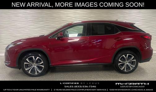 Matador Red Mica 2020 Lexus RX 350 Base