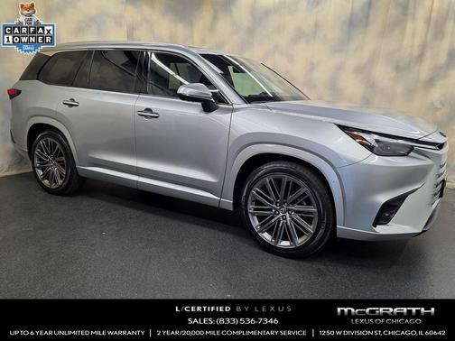 Celestial Silver Metallic 2025 Lexus TX 350 Luxury