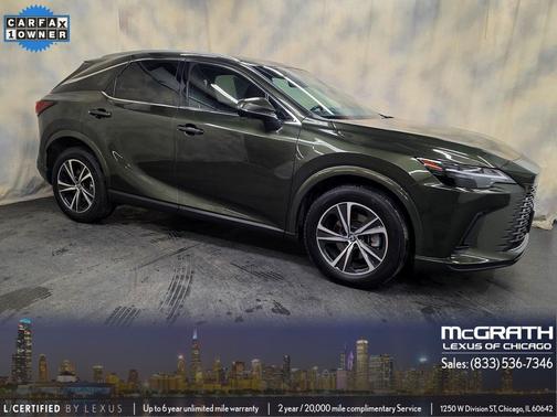 Nori Green Pearl 2024 Lexus RX 350 Premium