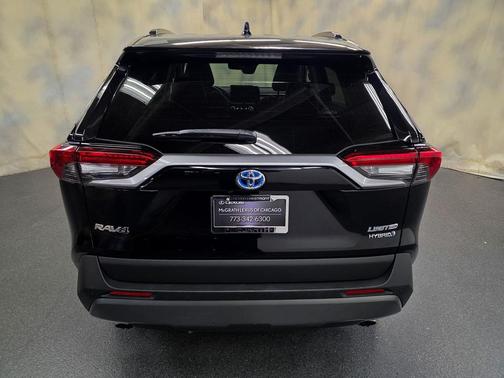 Midnight Black Metallic 2021 Toyota RAV4 Hybrid Limited