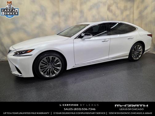 Eminent White Pearl 2020 Lexus LS 500 Base