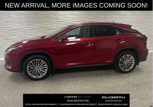 Matador Red Mica 2021 Lexus RX 450h Base