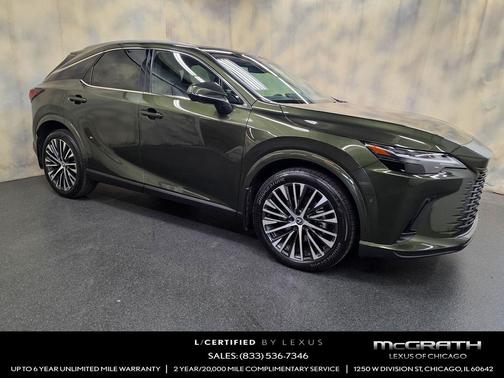 Nori Green Pearl 2024 Lexus RX 350h Premium Plus