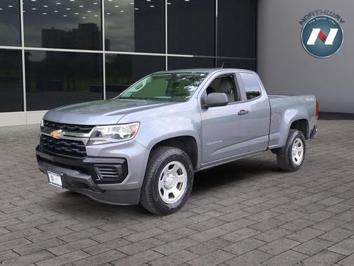 Satin Steel Metallic 2021 Chevrolet Colorado WT