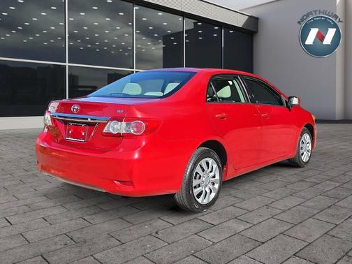 Barcelona Red Metallic 2012 Toyota Corolla LE