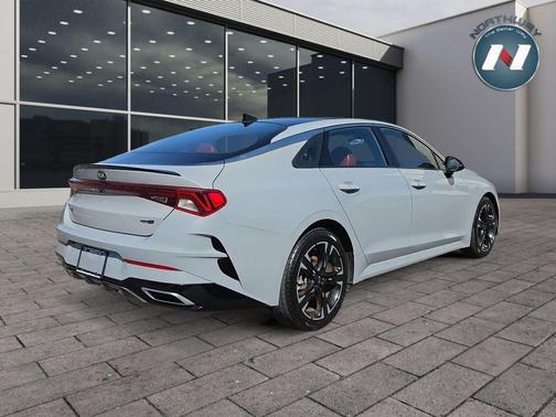 Wolf Gray 2021 Kia K5 GT-Line