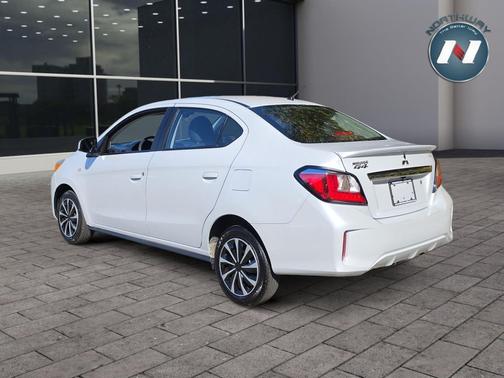 White Diamond 2024 Mitsubishi Mirage G4 ES