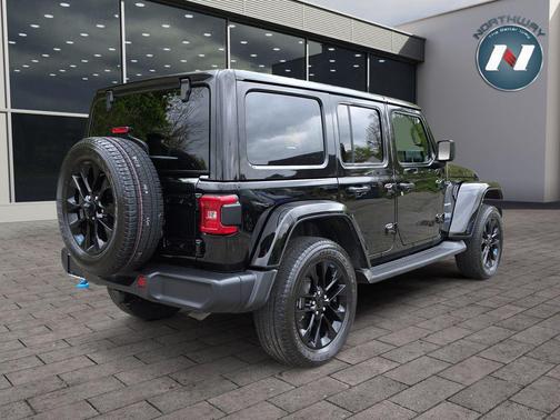 Black Clearcoat 2023 Jeep Wrangler 4xe Sahara