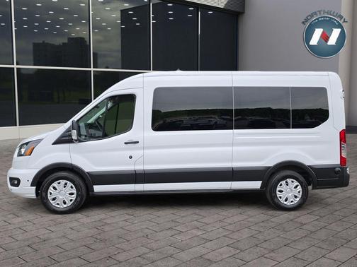 Oxford White 2024 Ford Transit-350 XLT
