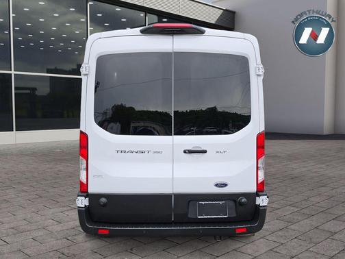 Oxford White 2024 Ford Transit-350 XLT