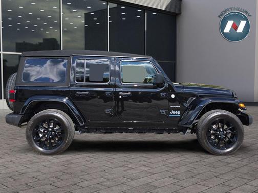 Black Clearcoat 2024 Jeep Wrangler 4xe Sahara