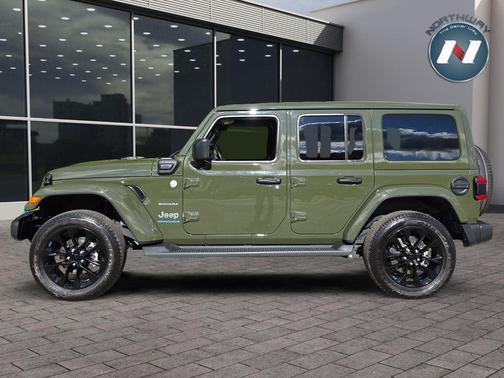 Sarge Green Clearcoat 2023 Jeep Wrangler 4xe Sahara