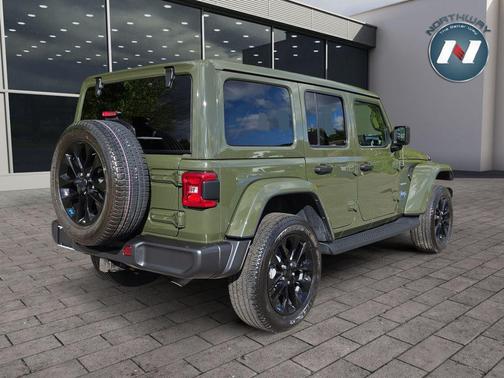 Sarge Green Clearcoat 2023 Jeep Wrangler 4xe Sahara