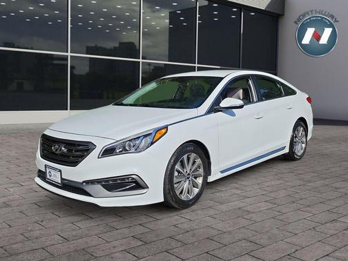 Quartz White Pearl 2015 Hyundai SONATA Sport