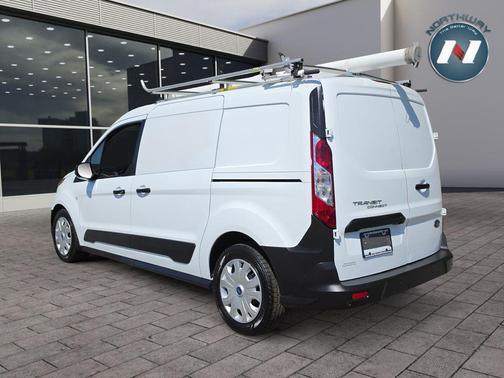 Frozen White 2020 Ford Transit Connect XL Cargo Van