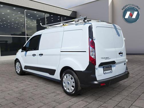 Frozen White 2020 Ford Transit Connect XL Cargo Van