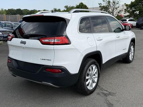 Bright White Clearcoat 2016 Jeep Cherokee Limited