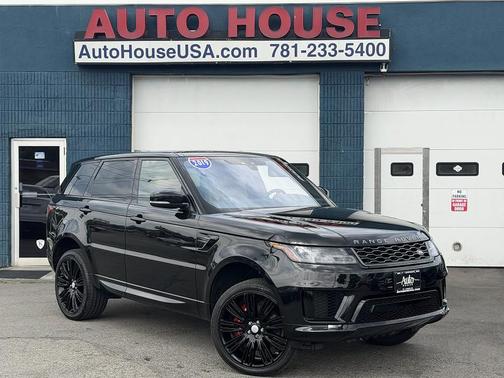 BLACK 2019 Land Rover Range Rover Sport Supercharged Dynamic