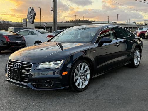Moonlight Blue Metallic 2012 Audi A7 Prestige