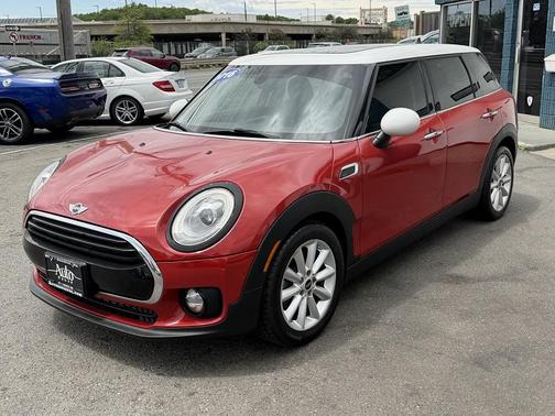 RED 2016 MINI Clubman Cooper