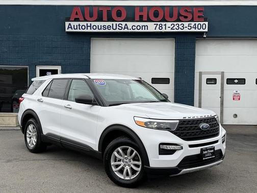 Oxford White 2020 Ford Explorer AWD