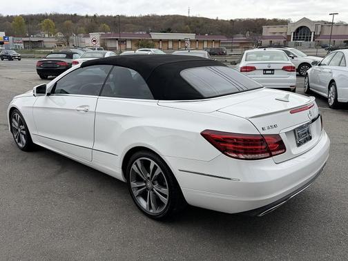 WHITE 2014 Mercedes-Benz E-Class CABRIOLET E350